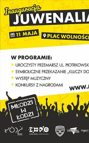 Juwenalia 2017. Studenci przejdą Piotrkowską.