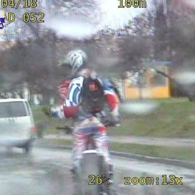 Hrubieszów: Pirat - motocyklista uciekał przed policją
