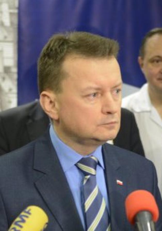 Minister Mariusz Błaszczak z wizytą u rannego antyterrorysty